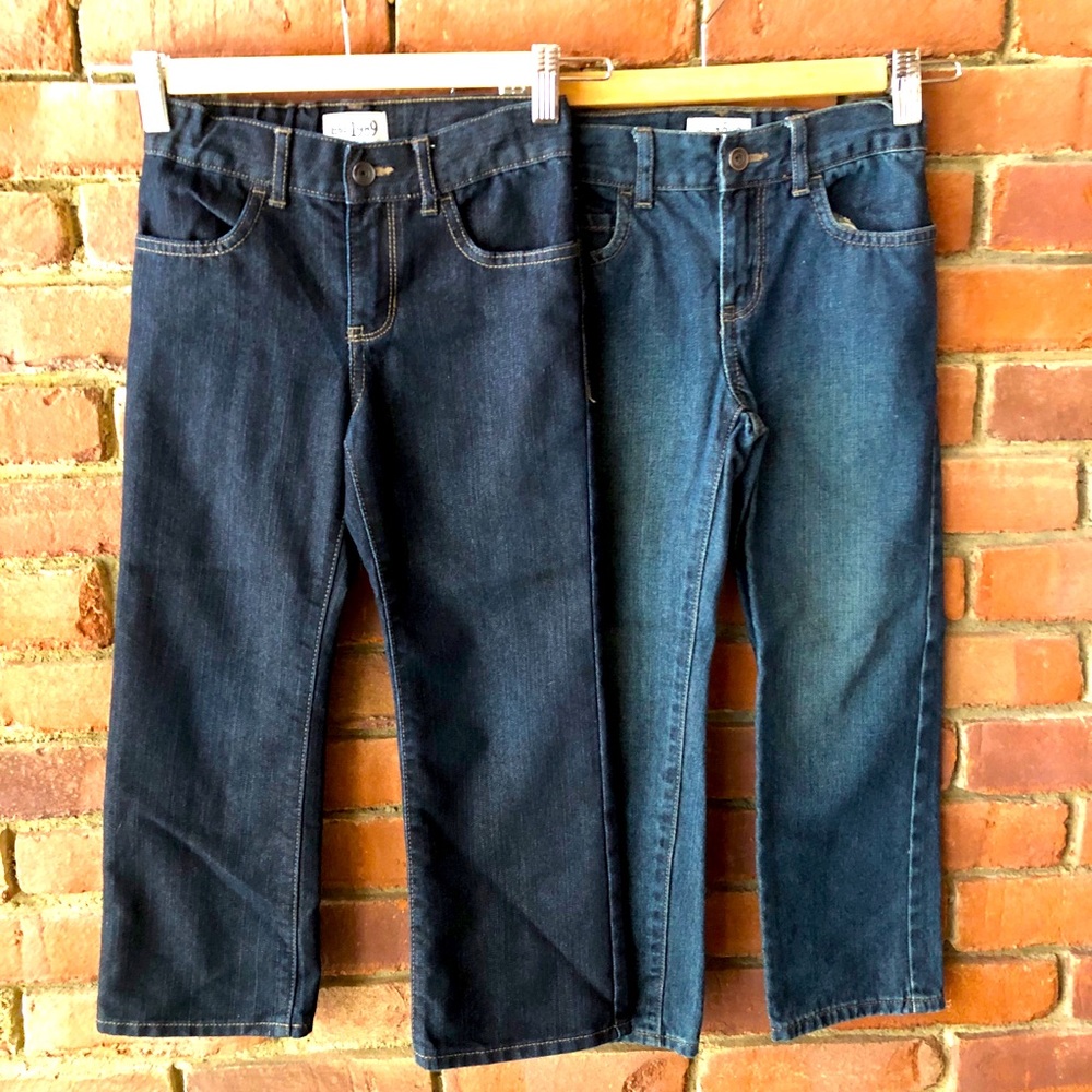 The Childrens Place Boys Basic Jeans x 2